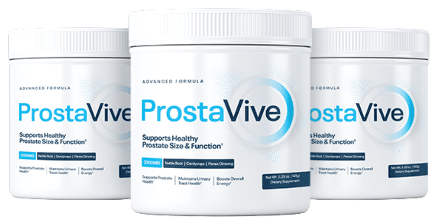 Original ProstaVive dietary supplement bottles